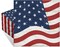 50 Pcs American Flag Patriotic Party Napkins, 4th of July Disposable 3-Ply Cocktail Paper Napkins, Red White and Blue Luncheon Napkins for Veterans Day Independence Day Memorial Day Party Decorations